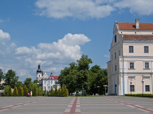 Image - Pynsk (Pinsk): city center.